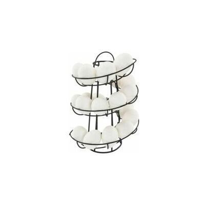 OEM Support À Œufs - Distributor En Spirale Moderne Et De Luxe - Organizer De Rangement D'Œufs De Poule En Fil Métallique Autoportant Pour Les Comptoirs De Kitchen - Noir-crezuo OEM Support À Œufs - Distributor En Spirale Moderne Et De Luxe - Organizer De Rangement D'Œufs De Poule En Fil Métallique Autoportant Pour Les Comptoirs De Kitchen - Noir-crezuo