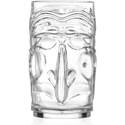 RCR Set 4 Bicchieri Cocktail Tiki Pulcinella Vetro Luxion 45 Cl RCR Set 4 Bicchieri Cocktail Tiki Pulcinella Vetro Luxion 45 Cl