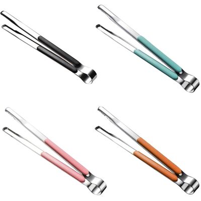 OEM Pinze Da Barbecue In Acciaio Inox, Pinze Per Alimenti Da Barbecue, Pinze Per Ghiaccio, Pinze Per Carne, Pinze Per Il Pane - Nere OEM Pinze Da Barbecue In Acciaio Inox, Pinze Per Alimenti Da Barbecue, Pinze Per Ghiaccio, Pinze Per Carne, Pinze Per Il Pane - Nere