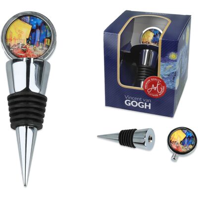 OEM Tappo Decorativo Per Vino Van Gogh, Tappo Per Bottiglia In Vetro Per Terrazza Del Caffè OEM Tappo Decorativo Per Vino Van Gogh, Tappo Per Bottiglia In Vetro Per Terrazza Del Caffè