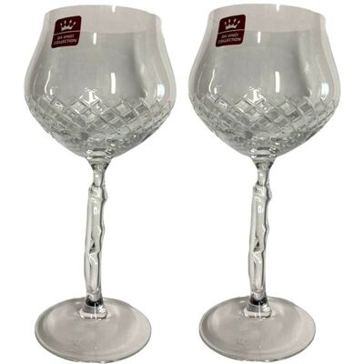 RCR Set 2 Calici Vino Net Cristallo 24% 38 Cl RCR Set 2 Calici Vino Net Cristallo 24% 38 Cl