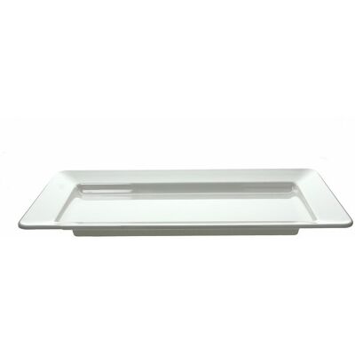 TOGNANA Show Plate Vassoio Rettangolare Cm 71x41 Bianco Qualità Professionale TOGNANA Show Plate Vassoio Rettangolare Cm 71x41 Bianco Qualità Professionale