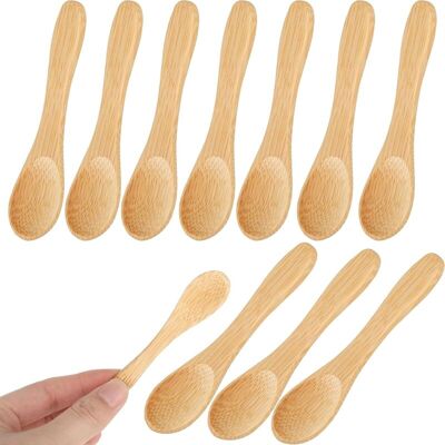 OEM 10 Cucchiai In Legno Naturale Per Spezie, Miele E Caffè – Set Pratico Con Manico Arrotondato E Finitura Liscia OEM 10 Cucchiai In Legno Naturale Per Spezie, Miele E Caffè – Set Pratico Con Manico Arrotondato E Finitura Liscia