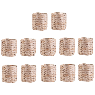 OEM Un Set Di 12 Anelli Portatovaglioli In Giacinto D'Acqua, Perfetti Per Decorare Feste O Tavole Imbandite. OEM Un Set Di 12 Anelli Portatovaglioli In Giacinto D'Acqua, Perfetti Per Decorare Feste O Tavole Imbandite.