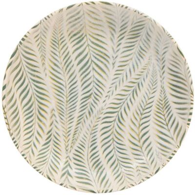 ATMOSPHERA Piatto Fondo Gina D22cm Verde - Créateur D'Intérieur ATMOSPHERA Piatto Fondo Gina D22cm Verde - Créateur D'Intérieur