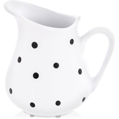 OEM Brocca In Ceramica Bianca Per Latte, Tè, Bevande 480 Ml, Caffè OEM Brocca In Ceramica Bianca Per Latte, Tè, Bevande 480 Ml, Caffè