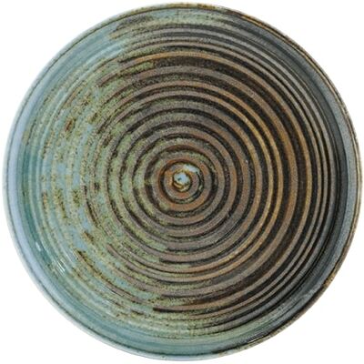 SATURNIA Siviglia Piatto Rotondo Portata D 31 Cm Porcellana Decorato Radial SATURNIA Siviglia Piatto Rotondo Portata D 31 Cm Porcellana Decorato Radial