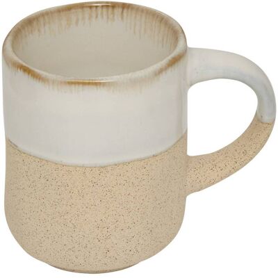 ATMOSPHERA Tazza Da Espresso Kate Bianca E Beige 10cl - Créateur D'Intérieur ATMOSPHERA Tazza Da Espresso Kate Bianca E Beige 10cl - Créateur D'Intérieur