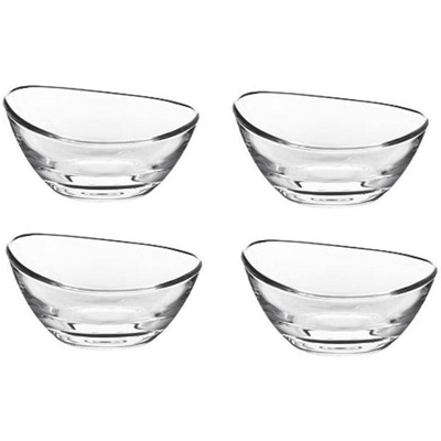 ACCADEMIA LUIGI BORMIOLI ITALY Luigi Bormioli Parma Set 4 Coppette Vetro 8 Cm ACCADEMIA LUIGI BORMIOLI ITALY Luigi Bormioli Parma Set 4 Coppette Vetro 8 Cm