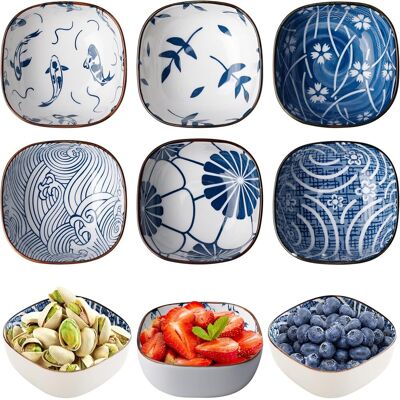 OEM Set Di 6 Ciotoline In Ceramica Per Salse, 9,2 Cm, Piccole Ciotoline In Ceramica, Ideali Per Salsa Di Soia, Sushi, Olive, Tapas, Frutta Secca E Dessert. OEM Set Di 6 Ciotoline In Ceramica Per Salse, 9,2 Cm, Piccole Ciotoline In Ceramica, Ideali Per Salsa Di Soia, Sushi, Olive, Tapas, Frutta Secca E Dessert.