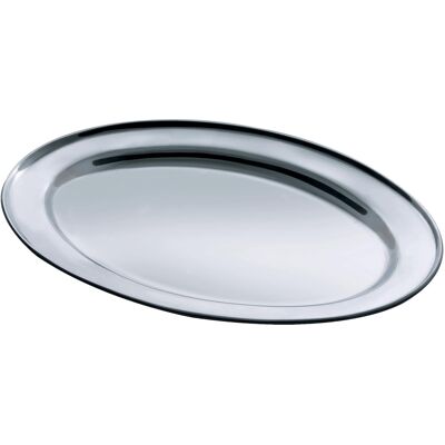 SALVINELLI Vassoio Ovale 55 X 37 Cm Acciaio Inox SALVINELLI Vassoio Ovale 55 X 37 Cm Acciaio Inox