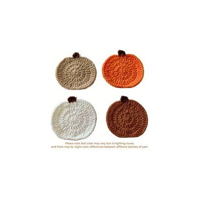 OEM Set Di Sottobicchieri A Forma Di Zucca Intrecciati A Mano - Sottobicchieri Assorbenti Autunnali - Protezioni Per La Tavola, Decorazioni Per Feste A Tema Halloween E Ringraziamento (4 Pezzi) - Crezuo OEM Set Di Sottobicchieri A Forma Di Zucca Intrecciati A Mano - Sottobicchieri Assorbenti Autunnali - Protezioni Per La Tavola, Decorazioni Per Feste A Tema Halloween E Ringraziamento (4 Pezzi) - Crezuo