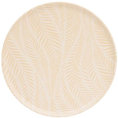 ATMOSPHERA Piatto Da Portata Gina D28cm Crema - Créateur D'Intérieur ATMOSPHERA Piatto Da Portata Gina D28cm Crema - Créateur D'Intérieur