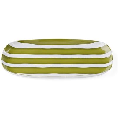 Guzzini Vassoio M Riviera Melamina 35 X 19 Cm Bianco Verde Guzzini Vassoio M Riviera Melamina 35 X 19 Cm Bianco Verde