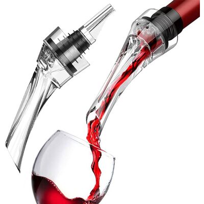 OEM Aeratore Per Decanter Con Beccuccio Antigoccia E Pompa Per Vino - Aera La Bottiglia Mentre Si Versa Il Vino Decantazione Di Vini Rossi, Bianchi E Rosati, Set Da Bar, Regalo Per Feste Per Donne E Uomi OEM Aeratore Per Decanter Con Beccuccio Antigoccia E Pompa Per Vino - Aera La Bottiglia Mentre Si Versa Il Vino Decantazione Di Vini Rossi, Bianchi E Rosati, Set Da Bar, Regalo Per Feste Per Donne E Uomi