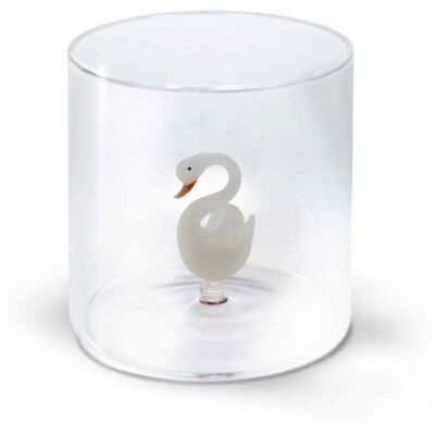 ALTRO Bicchiere In Vetro Borosilicato 250ml Cigno ALTRO Bicchiere In Vetro Borosilicato 250ml Cigno