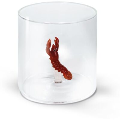 Western Digital Bicchiere Vetro Borosilicato Cc 250 Ml Decoro Aragosta Western Digital Bicchiere Vetro Borosilicato Cc 250 Ml Decoro Aragosta
