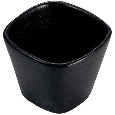 LE COQ PORCELAINE Le Coq Rupis Coppetta Nero Conica Set 6 Stoneware 5,5x5,5 H 5 LE COQ PORCELAINE Le Coq Rupis Coppetta Nero Conica Set 6 Stoneware 5,5x5,5 H 5