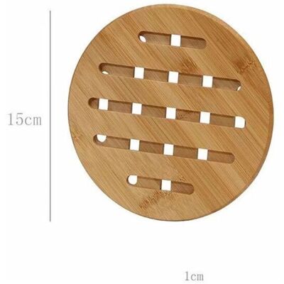 OEM 2 Guanti Da Tavola Rotondi, Sottobicchieri, Tovagliette Antiscottatura E Antiscivolo, Spessi Cuscinetti Isolanti Termici In Bambù (piccoli Rotondi 15 Cm) -crezuo OEM 2 Guanti Da Tavola Rotondi, Sottobicchieri, Tovagliette Antiscottatura E Antiscivolo, Spessi Cuscinetti Isolanti Termici In Bambù (piccoli Rotondi 15 Cm) -crezuo