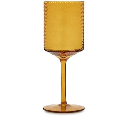 FADE Garda Ambra Set 6 Calici Vetro 400 Ml FADE Garda Ambra Set 6 Calici Vetro 400 Ml