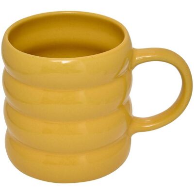 ATMOSPHERA Tazza Gialla In Rilievo Poolside 44cl - Créateur D'Intérieur ATMOSPHERA Tazza Gialla In Rilievo Poolside 44cl - Créateur D'Intérieur