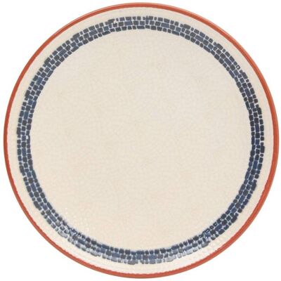 ATMOSPHERA Piatto Da Dessert Morgane D20cm Crema - Créateur D'Intérieur ATMOSPHERA Piatto Da Dessert Morgane D20cm Crema - Créateur D'Intérieur