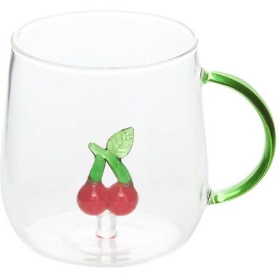 ATMOSPHERA Tazza Con Frutta In Rilievo Nelya 40cl - Créateur D'Intérieur ATMOSPHERA Tazza Con Frutta In Rilievo Nelya 40cl - Créateur D'Intérieur