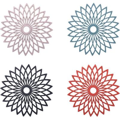 OEM Sottopentola In Silicone Con Motivo Floreale, Antiscivolo, Isolanti, Flessibili E Resistenti, Ideali Per Pentole, Padelle, Piatti, Bicchieri, Ciotole E Vasi (8 Pezzi, Diametro 19 Cm) OEM Sottopentola In Silicone Con Motivo Floreale, Antiscivolo, Isolanti, Flessibili E Resistenti, Ideali Per Pentole, Padelle, Piatti, Bicchieri, Ciotole E Vasi (8 Pezzi, Diametro 19 Cm)