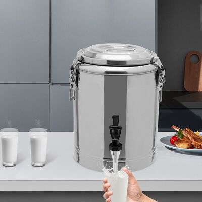SANBOUSI Barril Tè Isolato, Brodo Zuppa, Contenitore Bevande, Secchio Latte/tè Per Feste SANBOUSI Barril Tè Isolato, Brodo Zuppa, Contenitore Bevande, Secchio Latte/tè Per Feste