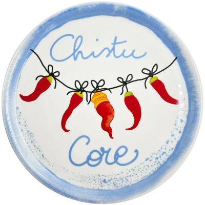 ALTRO Piatto Pizza Chistu Core Aumm D 31 Cm Rose & Tulipani ALTRO Piatto Pizza Chistu Core Aumm D 31 Cm Rose & Tulipani