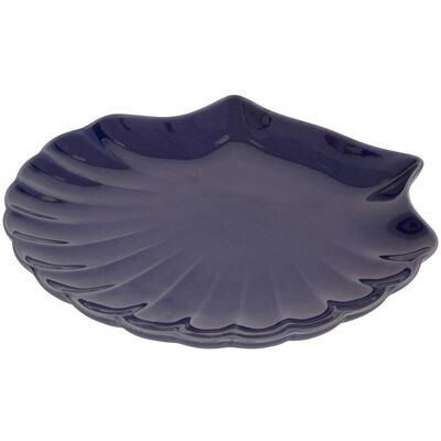 ATMOSPHERA Piatto A Conchiglia Oceania 25,2x23,2cm Bianco - Créateur D'Intérieur ATMOSPHERA Piatto A Conchiglia Oceania 25,2x23,2cm Bianco - Créateur D'Intérieur