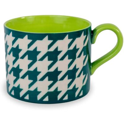 ALTRO Tazza Colazione 400ml Verde Pied De Poule ALTRO Tazza Colazione 400ml Verde Pied De Poule