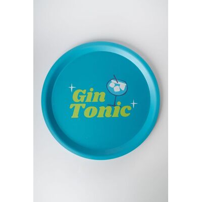 ALTRO Vassoio Gin Tonic D 34,8 Cm Azzurro Blogo ALTRO Vassoio Gin Tonic D 34,8 Cm Azzurro Blogo