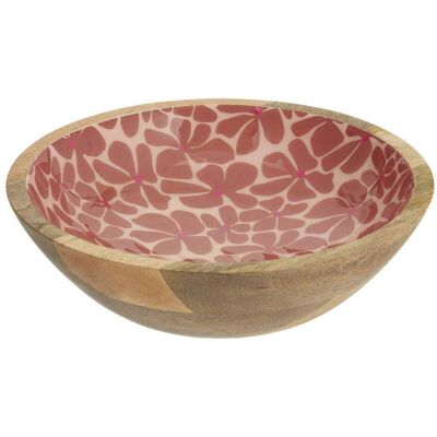 ATMOSPHERA Insalatiera Inaya D25cm In Terracotta E Legno Di Mango - Créateur D'Intérieur ATMOSPHERA Insalatiera Inaya D25cm In Terracotta E Legno Di Mango - Créateur D'Intérieur