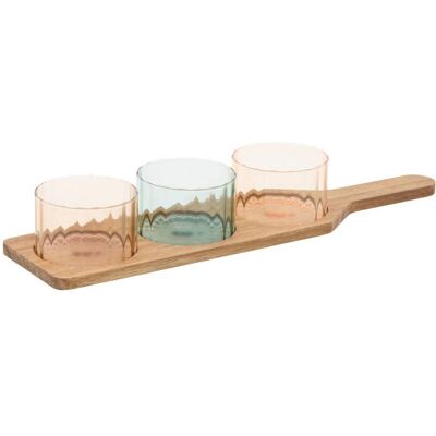ATMOSPHERA Set Aperitivo Homy 4p - Créateur D'Intérieur ATMOSPHERA Set Aperitivo Homy 4p - Créateur D'Intérieur