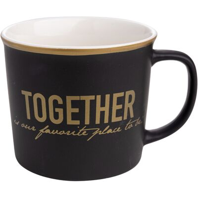OEM Tazza In Porcellana New Bone China Florina Simple, 380 Ml OEM Tazza In Porcellana New Bone China Florina Simple, 380 Ml