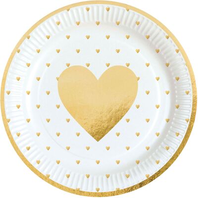 OEM Piatti A Forma Di Cuore Con La Scritta "mi Ami", 23 Cm, 8 Pezzi. OEM Piatti A Forma Di Cuore Con La Scritta "mi Ami", 23 Cm, 8 Pezzi.