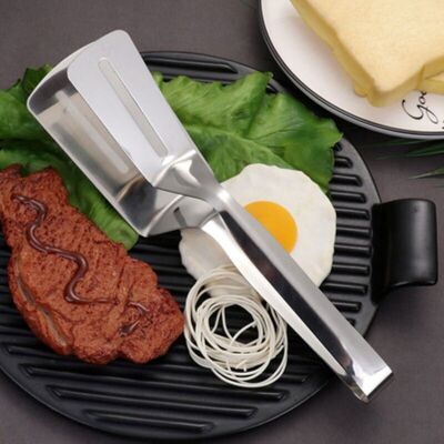 OEM Pinze Da Bistecca Multifunzionali In Acciaio Inox, Ideali Come Paletta Per Bistecche E Pinze Da Cucina A Doppia Faccia 3 In 1 -crezuo OEM Pinze Da Bistecca Multifunzionali In Acciaio Inox, Ideali Come Paletta Per Bistecche E Pinze Da Cucina A Doppia Faccia 3 In 1 -crezuo