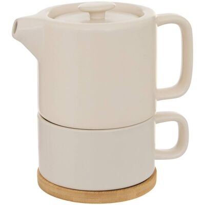 ATMOSPHERA Teiera Nature Terra Creme 700ml - Créateur D'Intérieur ATMOSPHERA Teiera Nature Terra Creme 700ml - Créateur D'Intérieur