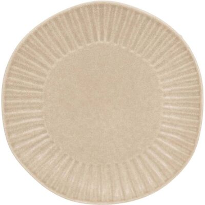 ATMOSPHERA Set Di 4 Piattini Ass Plate Nyero Beige D27 - Créateur D'Intérieur ATMOSPHERA Set Di 4 Piattini Ass Plate Nyero Beige D27 - Créateur D'Intérieur
