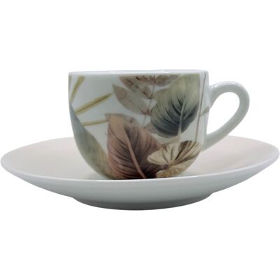 FADE Set 6 Tazze Caffè Porcellana Malika 2.0 90 Ml FADE Set 6 Tazze Caffè Porcellana Malika 2.0 90 Ml