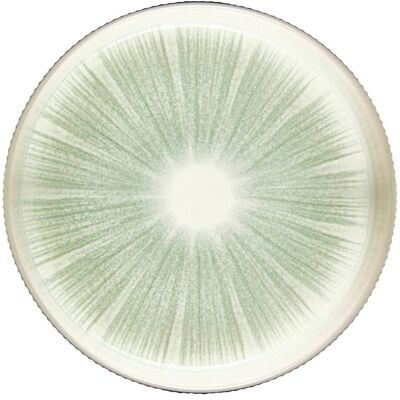 ATMOSPHERA Set Di 4 Piatti Verdi Eva - Créateur D'Intérieur ATMOSPHERA Set Di 4 Piatti Verdi Eva - Créateur D'Intérieur