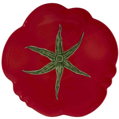 ALTRO Piatto Pizza Grande 420x420x20mm Rosso Bordallo Pinheiro ALTRO Piatto Pizza Grande 420x420x20mm Rosso Bordallo Pinheiro