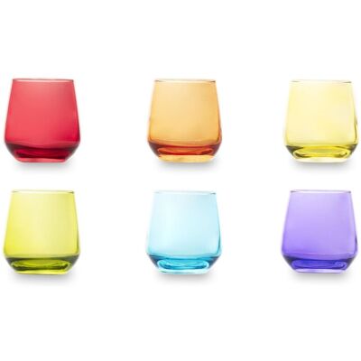 Set di 6 bicchieri di liquore Excelsa Lima - 9,5cl multicolore Set di 6 bicchieri di liquore Excelsa Lima - 9,5cl multicolore