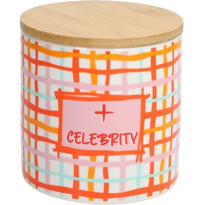 TOGNANA Barattolo Celebrity Good Vibes 500 Cc New Bone China Multicolor TOGNANA Barattolo Celebrity Good Vibes 500 Cc New Bone China Multicolor