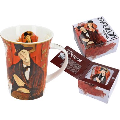 OEM Amedeo Modigliani Mario Varvogli Tazza In Porcellana Regalo Caffè OEM Amedeo Modigliani Mario Varvogli Tazza In Porcellana Regalo Caffè