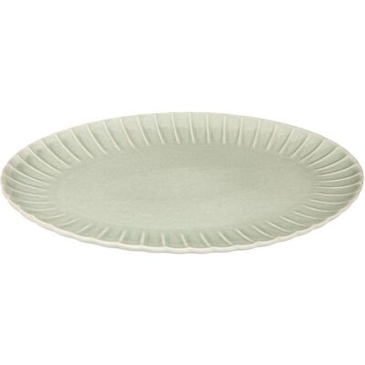 ATMOSPHERA Piatto Ovale Romy Verde 40x29 - Créateur D'Intérieur ATMOSPHERA Piatto Ovale Romy Verde 40x29 - Créateur D'Intérieur