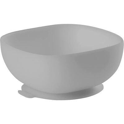NO BRAND Ciotola Per Bambini Con Ventosa, Realizzata In Materiale Morbido E Molto Resistente, Adatta All'uso Su Tavolo/seggiolone, Utilizzabile Nel Microonde, Colore Grigio. NO BRAND Ciotola Per Bambini Con Ventosa, Realizzata In Materiale Morbido E Molto Resistente, Adatta All'uso Su Tavolo/seggiolone, Utilizzabile Nel Microonde, Colore Grigio.