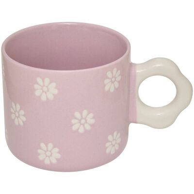 ATMOSPHERA Tazza Margot A Fiori Verdi E Bianchi - Créateur D'Intérieur ATMOSPHERA Tazza Margot A Fiori Verdi E Bianchi - Créateur D'Intérieur