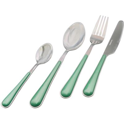 Tescoma Paris, Set 24 Posate Tavola Verde, Qualità Extra Tescoma Paris, Set 24 Posate Tavola Verde, Qualità Extra